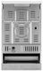 Плита Electrolux електрична склокерамічна, 54л, 50x60см, дисплей, конвекція, чорний матовий (RKR520211K)
