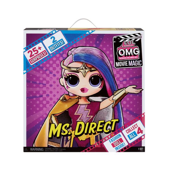 Ігровий набір із лялькою LOL SURPRISE! серії "OMG Movie Magic" - МІС АБСОЛЮТ (з аксесуарами) 577904 - Уцінка 100166 фото