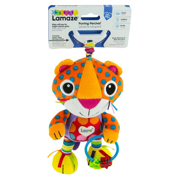 Мягкая игрушка-подвеска Lamaze Леопардик мурлыкает (L27563) L27563 фото