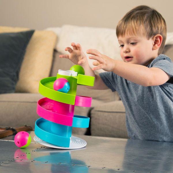 Іграшка розвиваюча Трек-балансир для куль Fat Brain Toys Wobble Run (F273ML) F273ML фото