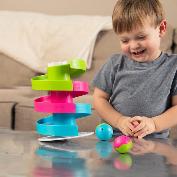 Игрушка развивающая Трек-балансир для шариков Fat Brain Toys Wobble Run (F273ML) F273ML фото