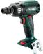 Гайковерт ударний Metabo SSW 18 LTX 400 BL, 18В, 2150об/хв, 620Нм, 1.3кг, без АКБ та ЗП (602205890)