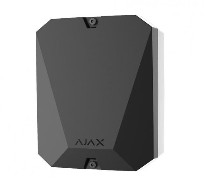 Модуль для інтеграції сторонніх провідних пристроїв Ajax MultiTransmitter, Jeweller, бездротовий, чорний 000018850 фото