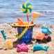 Набор для игры с песком и водой - ВЕДЕРЦЕ МОРЕ (9 предметов) (BX1330Z)