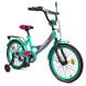 Велосипед детский 2-х колесный 18'' 211803 (RL7T) Like2bike Sky, бирюзовый, рама сталь, со звонком 211805 фото