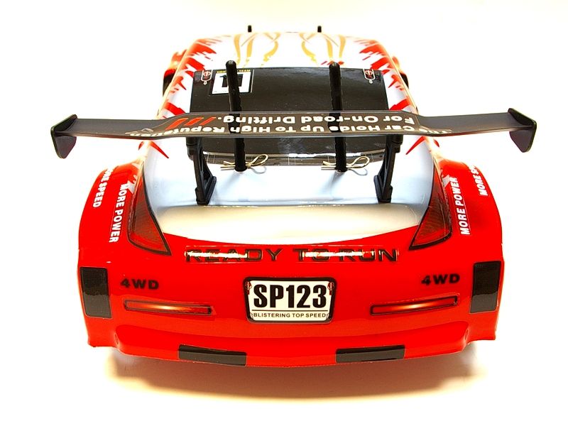 Радіокерована модель Дрифт 1:10 Himoto DRIFT TC HI4123BL Brushless (червоний) (HI4123BLr) HI4123BLr фото