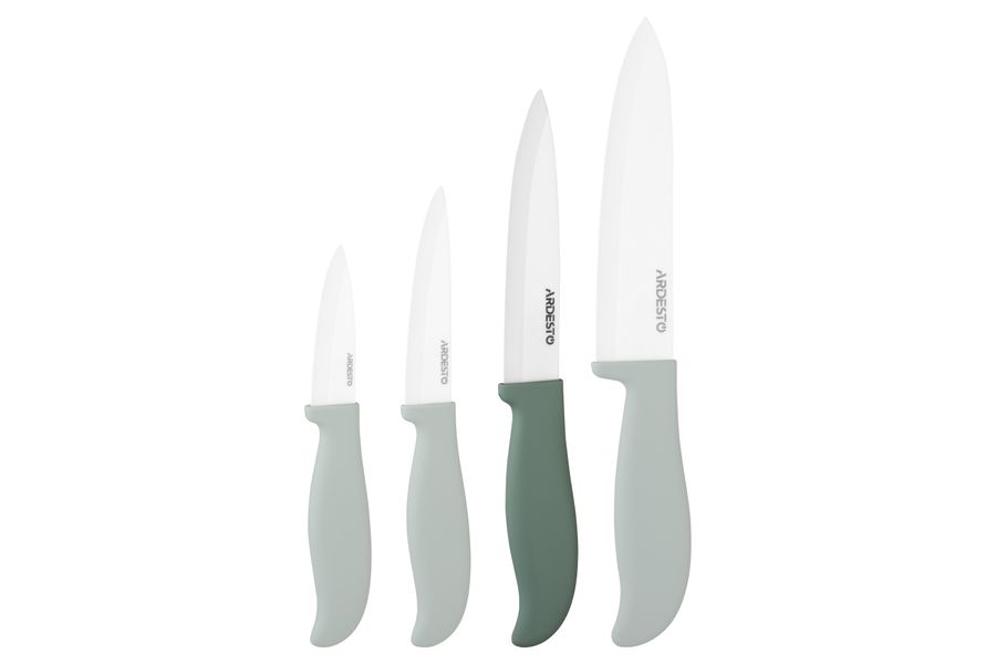 Нож керамический слайсерный Ardesto Fresh 12.5 см, зеленый, керамика/пластик (AR2124CZ) AR2124CZ фото