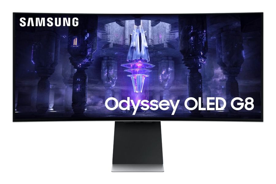 Монитор Samsung 34" Odyssey OLED G8 G85SB microHDMI, miniDP, USB-C, VA, 3440x1440, 21:9, 175Hz, 0.03ms, CURVED (LS34BG850SIXUA) LS34BG850SIXUA фото
