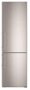 Холодильник Liebherr з нижн. мороз., 201x60x67, холод.відд.-260л, мороз.відд.-101л, 2 дв., A++, NF, нерж (CNEF4835) CNEF4835 фото