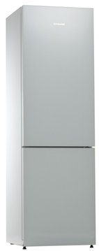 Холодильник Snaige з нижн. мороз., 194.5x60х67, холод.відд.-208л, мороз.відд.-74л, 2дв., A+, NF, зона св-ті, glass, білий (RF58NG-P700NF) RF58NG-P700NF фото