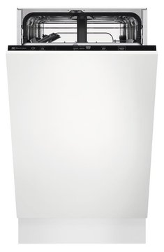 Посудомийна машина Electrolux вбудовувана, 9компл., A+, 45см, інвертор, чорний EDA22110L фото