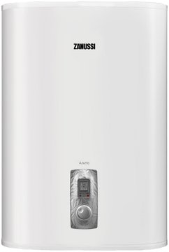 Водонагрівач електричний Zanussi ZWH/S 30 AZURRO 30 л, 2 кВт, плаский, універсальний монтаж, мех. керування, ПЗВ ZWH/S30AZURRO фото
