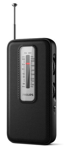 Портативне радіо Philips FM/MW, mono 100 mW, AUX 3.5mm, 2хAAA (TAR1506/00) TAR1506/00 фото