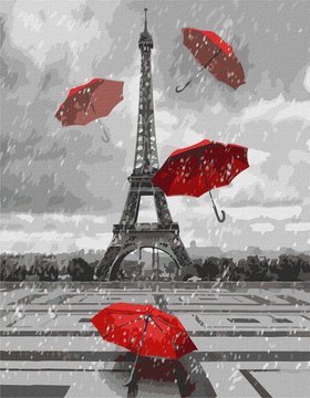 Картина за номерами "Улюблений Париж" Ідейка 35х45 см Картина за номерами "Улюблений Париж" Ідейка 40х50 см (KHO3622) KHO3622 фото
