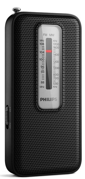 Портативне радіо Philips FM/MW, mono 100 mW, AUX 3.5mm, 2хAAA (TAR1506/00) TAR1506/00 фото