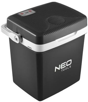 Холодильник мобільний Neo Tools, 2в1, 230/12В, 26л, підігрів 55Вт, охолодження 60Вт, електронна панель, USB-порт, 3.8кг 63-152 63-152 фото