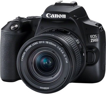 Цифр. фотокамера дзеркальна Canon EOS 250D kit 18-55 IS STM Black (3454C007) 3454C007 фото