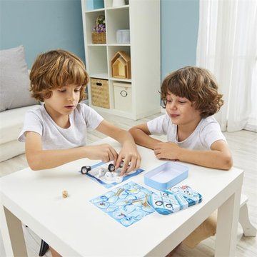 Настольная игра Hape Крестики-нолики Змеи и лестницы 2 в 1 (E0478) E0478 фото