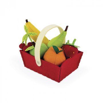 Игровой набор-Корзина с фруктами (8 эл.) Janod (J06577) J06577 фото