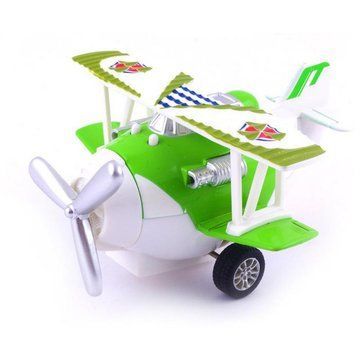 Літак металевий інерційний Same Toy Aircraft зелений (SY8013AUt-4) - Уцінка SY8013AUt-4 фото