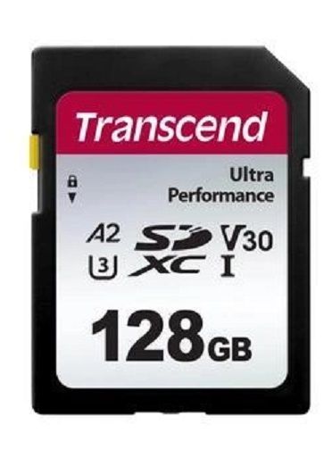 Карта памяти Transcend SD 128GB C10 UHS-I U3 A2 R160/W90MB/s 4K (TS128GSDC340S) TS128GSDC340S фото