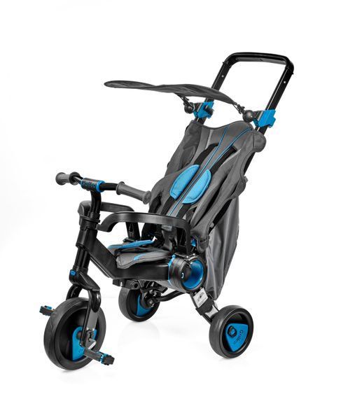 Трехколесный велосипед Galileo Strollcycle Black синий (GB-1002-B) GB-1002-B фото