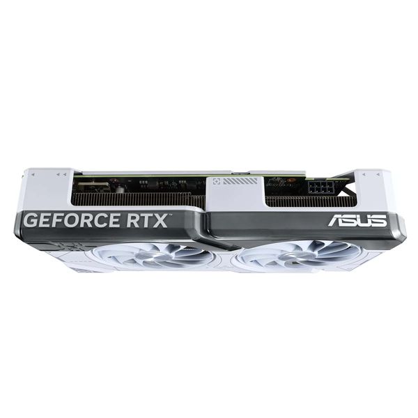 Відеокарта ASUS GeForce RTX 4070 12GB GDDR6X DUAL-RTX4070-O12G-WHITE білий (90YV0IZ4-M0NA00) 90YV0IZ4-M0NA00 фото