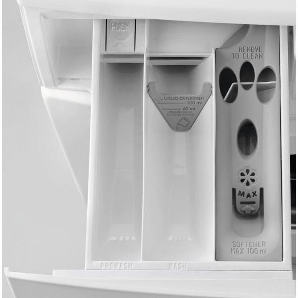Стиральная машина Zanussi встраиваемая фронтальная, 7кг, 1200, A+++, 60см, дисплей, белый ZWI712UDWAU фото