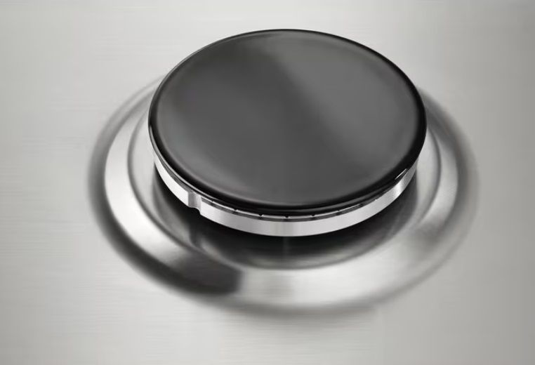 Варочная поверхность Electrolux газовая, 30см, чугун, Домино, нерж. (EGG3322NVX) EGG3322NVX фото