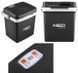 Холодильник мобільний Neo Tools, 2в1, 230/12В, 26л, підігрів 55Вт, охолодження 60Вт, електронна панель, USB-порт, 3.8кг 63-152