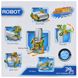 Робот-конструктор-Экобот 6 в 1 на солнечной батарее Same Toy 2127UT