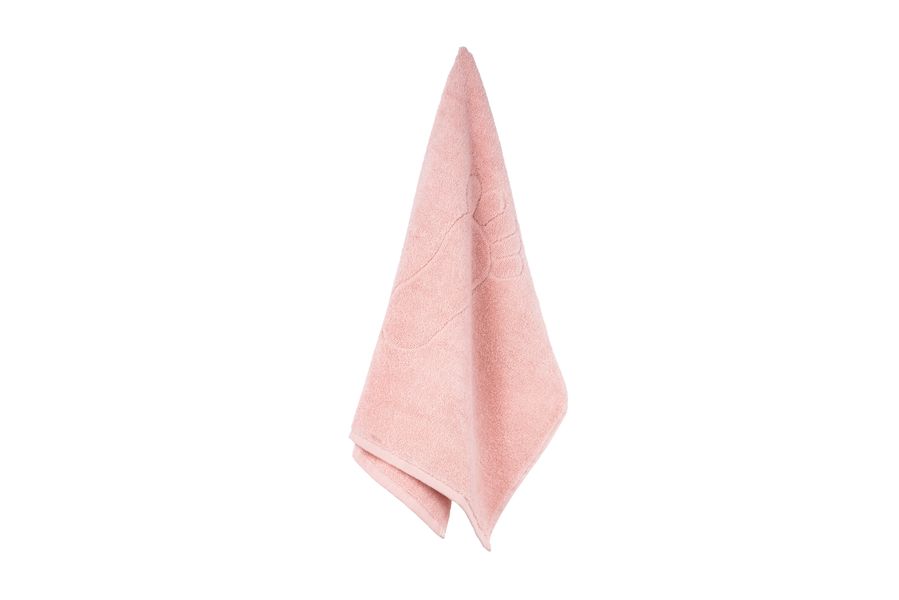 Килимок для ніг махровий Ardesto Benefit, 50х70см, 100% бавовна, рожевий ART2457IV фото