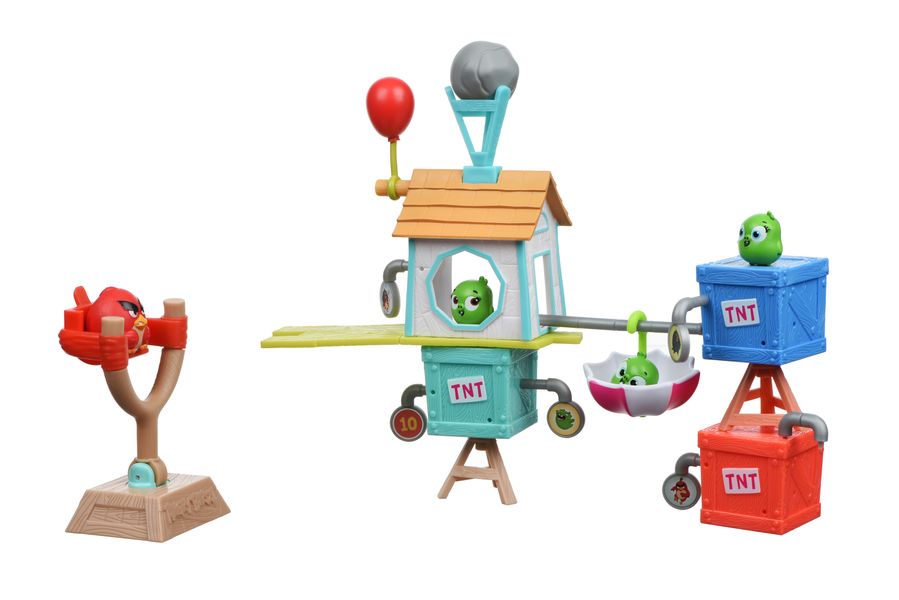 Ігрова фігурка ANB Medium Playset (Pig City Build'n Launch Playset) Angry Birds ANB0015 - Уцінка ANB0015 фото