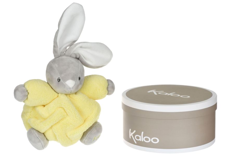 М'яка іграшка Kaloo Neon Кролик жовтий 18.5 см в коробці K962318 K962318 фото