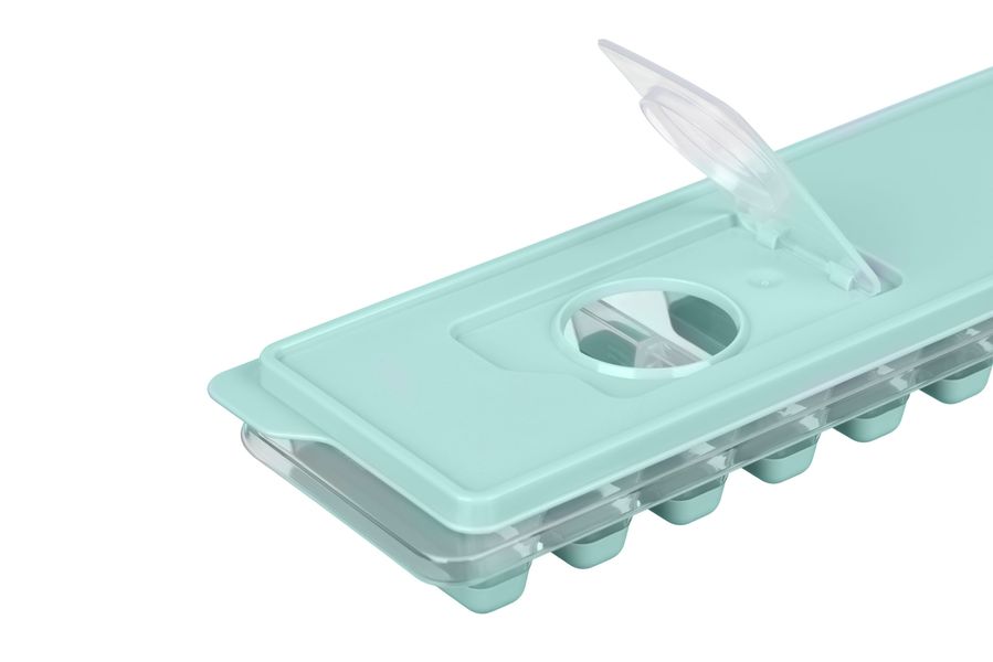 Форма для льоду Ardesto Fresh Stick з кришкою, голубий тіффані, силікон, пластик (AR1102TP) AR1102TP фото