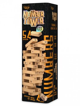 Развивающая настольная игра "NUMBER TOWER" на рус. языке (NT-01) NT-01 фото