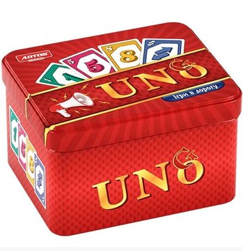 Настільна гра "UNgO" 1090 в металевій коробці 1090 фото