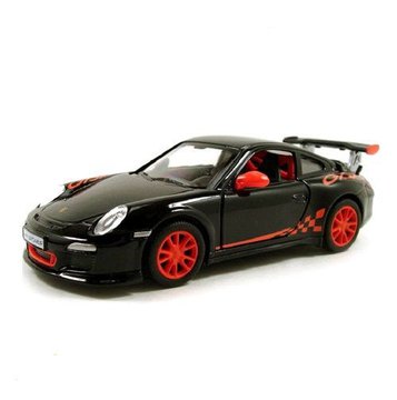 Колекційна іграшкова машинка PORSCHE 911 GTS RS інерційна (KT5352W(Black)) KT5352W(Black) фото