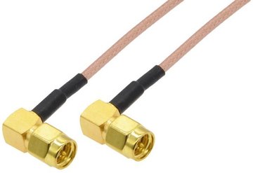 Антенний кабель 4Hawks RP-SMA to RP-SMA cable, R/A, black, H155, 10м, 1 шт (C1-B-10) C1-B-10 фото
