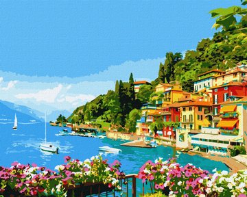 Картина за номерами "Улюблена Італія" Ідейка 40х50 см (KHO2759) KHO2759 фото