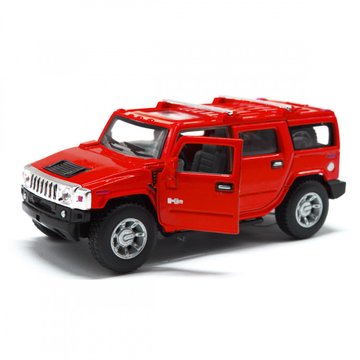 Коллекционная игрушечная машинка HUMMER H2 SUV KT5337W инерционная Красный (KT5337W(Red)) KT5337W(Red) фото