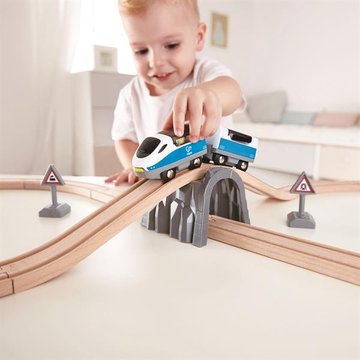 Іграшкова залізниця Hape дерев'яна 26 ел. (E3729) E3729 фото