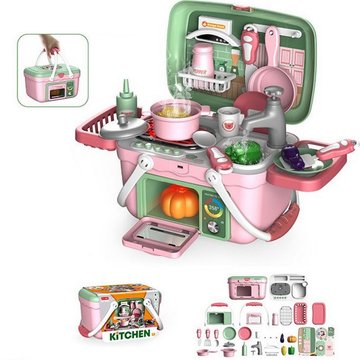 Детская игрушечная кухня в чемодане (13M05) 13M05 фото