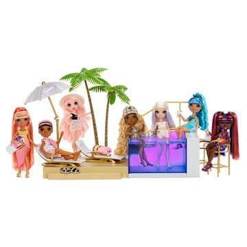 Игровой набор для кукол RAINBOW HIGH серии "Pacific Coast" - ВЕЧЕРИНКА У БАССЕЙНА (578475) 578475 фото