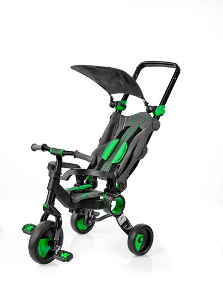 Триколісний велосипед Galileo Strollcycle Black зелений (GB-1002-G) GB-1002 фото