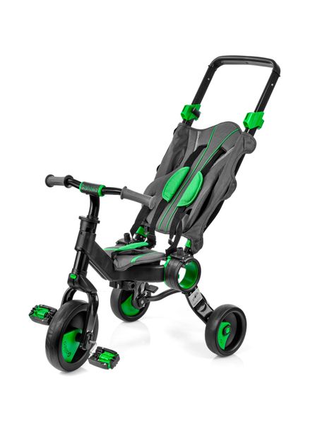 Триколісний велосипед Galileo Strollcycle Black зелений (GB-1002-G) GB-1002 фото