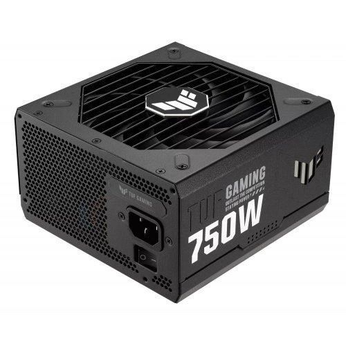Блок питания ASUS TUF GAMING (750W), >90%, 80+ Bronze, 135мм, 1xMB 24pin(20+4), 2xCPU 8pin(4+4), 4xMolex, 8xSATA, 4xPCIe 8pin(6+2), TUF -750B (90YE00D0-B0NA00) 90YE00D0-B0NA00 фото