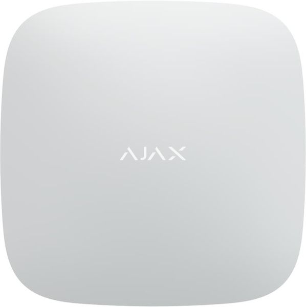 Інтелектуальна централь Ajax Hub, gsm, ethernet, jeweller, бездротова, білий (000001145) 000001145 фото