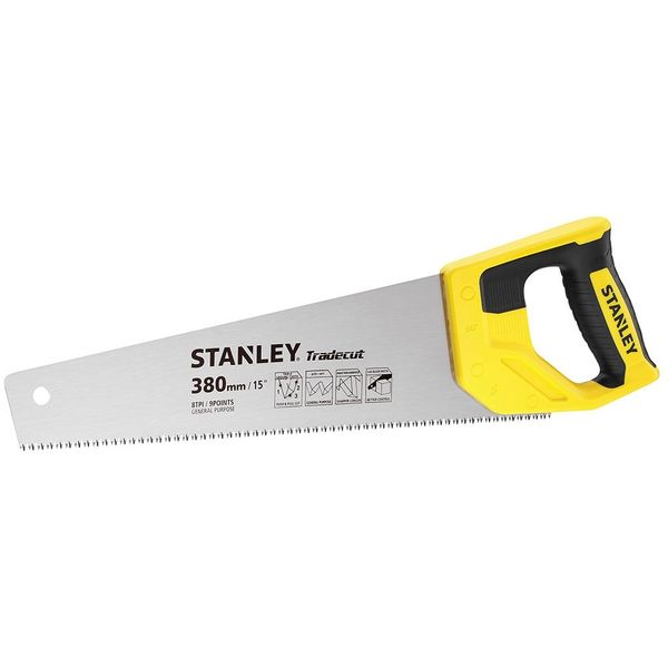 Ножовка по дереву Stanley Tradecut, 7TPI, 380мм (STHT20348-1) STHT20348-1 фото
