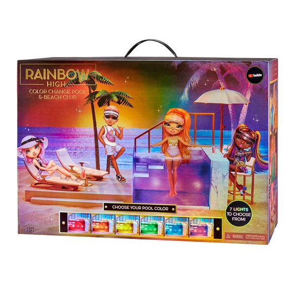 Игровой набор для кукол RAINBOW HIGH серии "Pacific Coast" - ВЕЧЕРИНКА У БАССЕЙНА 578475 578475 фото